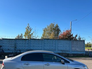2008 Honda Civic VIII, серебристый, 180000 рублей, вид 4