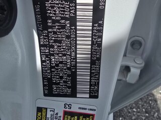 2019 Toyota Camry VIII (XV70), белый, 3150000 рублей, вид 5