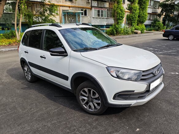 2023 Lada (ВАЗ) Granta Cross Euro-2 I Рестайлинг, белый - вид 2