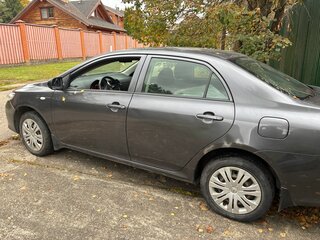 2008 Toyota Corolla Axio X (E140, E150) Рестайлинг, серый, 820000 рублей, вид 4
