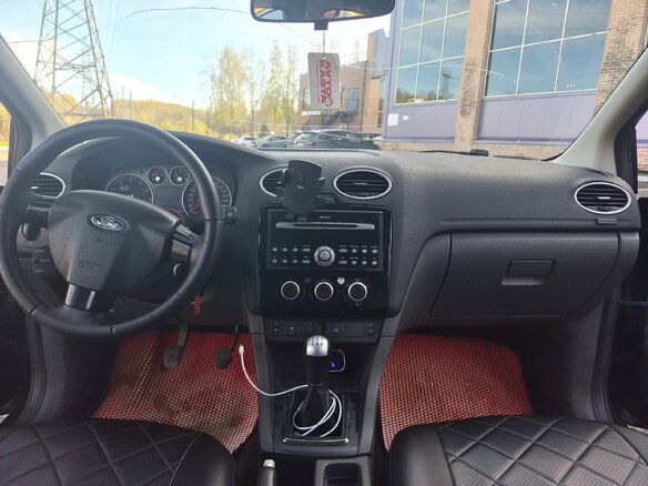 2007 Ford Focus II, чёрный, 245000 рублей - вид 8