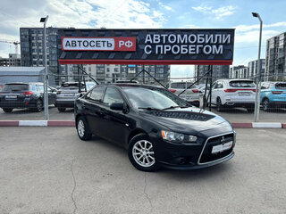 2012 Mitsubishi Lancer X Рестайлинг, чёрный, 789250 рублей, вид 1