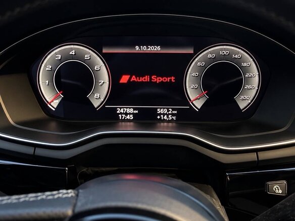2021 Audi A5 45 TFSI II (F5) Рестайлинг, белый - вид 4
