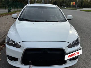 2012 Mitsubishi Lancer X Рестайлинг, белый, 535000 рублей, вид 1