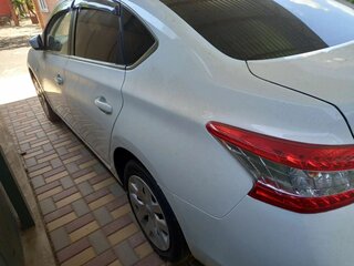 2016 Nissan Sentra VII (B17), белый, 1150000 рублей, вид 4