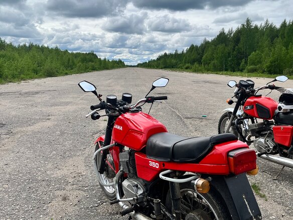1989 Jawa 350/638, красный, 120000 рублей - вид 2