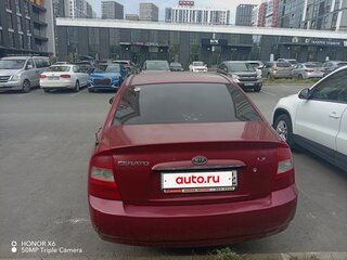 2006 Kia Cerato I, красный, 305000 рублей, вид 4
