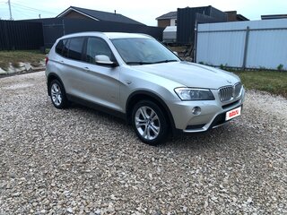 2013 BMW X3 28i xDrive II (F25), серый, 1850000 рублей, вид 3
