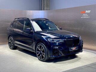 2021 BMW X7 40d I (G07), синий, 7600000 рублей, вид 1