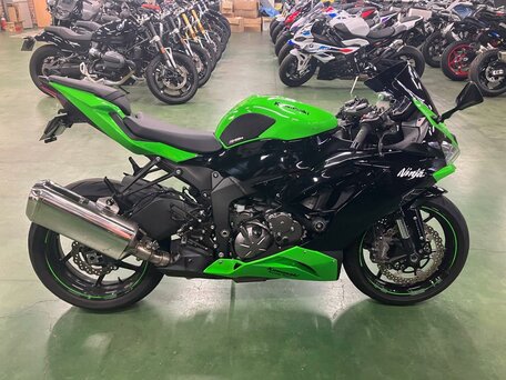 2020 Kawasaki ZX-6 Ninja, зелёный, 1077000 рублей, вид 2
