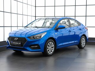 2019 Hyundai Solaris II, синий, 1580000 рублей, вид 1