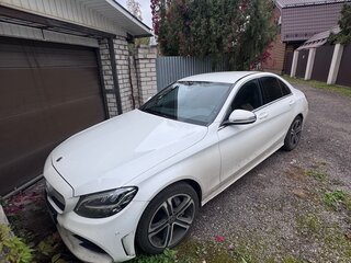 2018 Mercedes-Benz C-Класс 200 IV (W205) Рестайлинг, белый, 2300000 рублей, вид 1