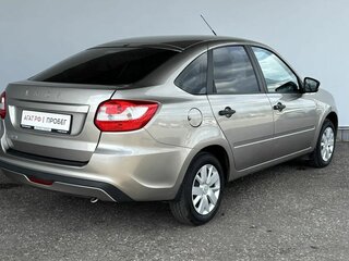2019 Lada (ВАЗ) Granta I Рестайлинг, серый, 589000 рублей, вид 5
