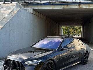 2021 Mercedes-Benz S-Класс 500 Long 4MATIC VII (W223), чёрный, 7450000 рублей, вид 4