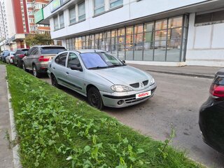 2001 Renault Megane I Рестайлинг, серый, 150000 рублей, вид 2