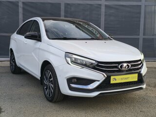 2025 Lada (ВАЗ) Vesta I Рестайлинг (NG), белый, 1550000 рублей, вид 1