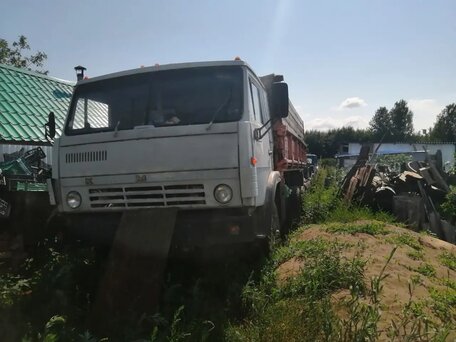 1992 КамАЗ 55102, белый, 1300000 рублей, вид 3