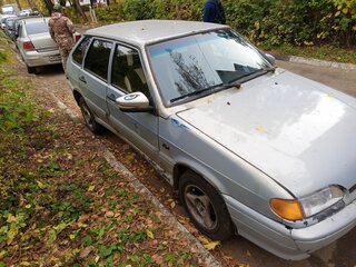 2005 Lada (ВАЗ) 2114, серебристый, 140000 рублей, вид 2