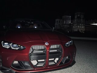 2023 BMW M4 Competition Package G82/G83, пурпурный, 8200000 рублей, вид 2
