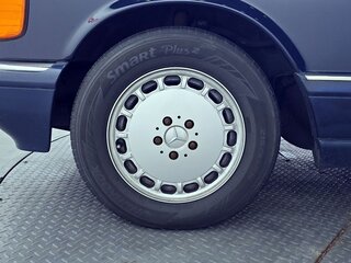 1989 Mercedes-Benz S-Класс 300 II (W126) Рестайлинг, синий, 3700000 рублей, вид 5