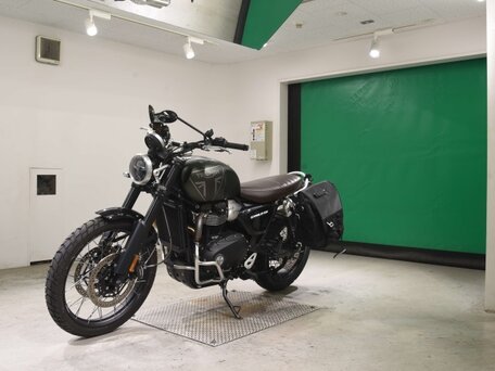 2026 Triumph Scrambler, зелёный, 1330000 рублей, вид 4