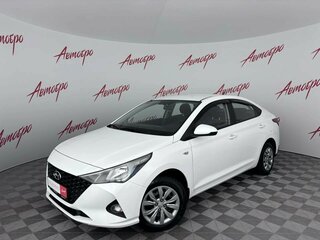 2022 Hyundai Solaris II Рестайлинг, белый, 1289000 рублей, вид 1