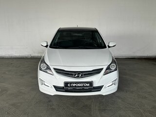 2016 Hyundai Solaris I Рестайлинг, белый, 1097000 рублей, вид 2