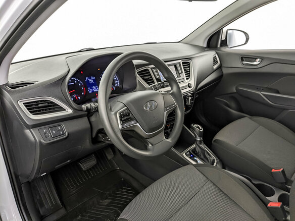 2022 Hyundai Solaris II Рестайлинг, белый, 1580000 рублей - вид 15