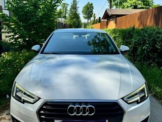 2018 Audi A4 V (B9), белый, 2150000 рублей, вид 2