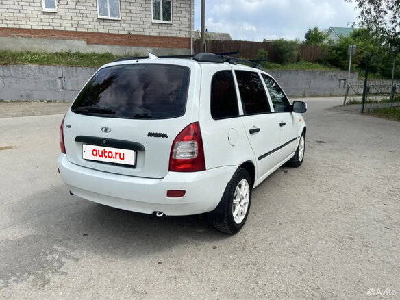 2012 Lada (ВАЗ) Kalina I, белый, 200000 рублей - вид 4