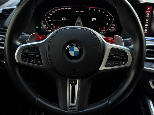 2020 BMW X6 M Competition III (F96), зелёный - вид 13