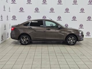 2016 Lada (ВАЗ) Vesta I, коричневый, 619000 рублей, вид 4