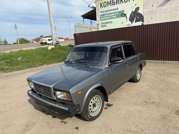 2011 Lada (ВАЗ) 2107, серый, 138000 рублей - вид 7