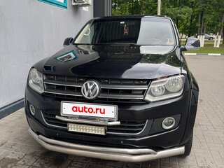 2013 Volkswagen Amarok Double Cab full-time I, чёрный, 1650000 рублей, вид 1