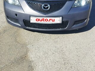 2007 Mazda 3 I (BK) Рестайлинг, серый, 415000 рублей, вид 2