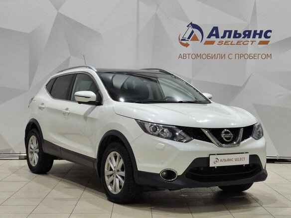 2016 Nissan Qashqai II, белый, 1690000 рублей
