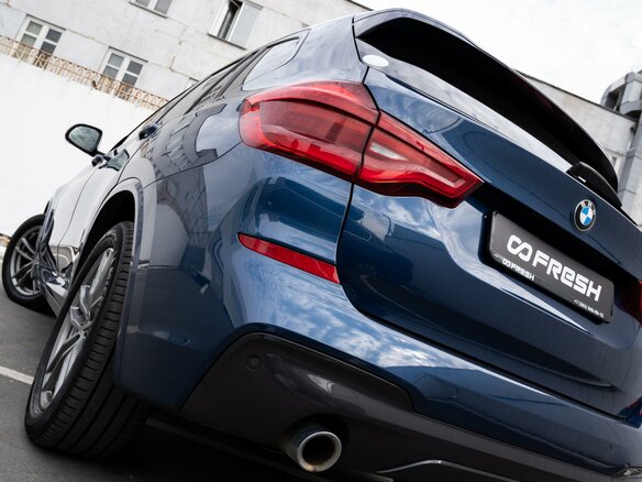 2018 BMW X3 30i xDrive III (G01), синий - вид 7