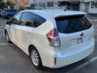 2020 Toyota Prius Alpha I (ZVW40/41) Рестайлинг, белый, 2300000 рублей, вид 5