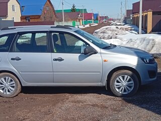 2017 Lada (ВАЗ) Kalina II, серебристый, 530000 рублей, вид 2