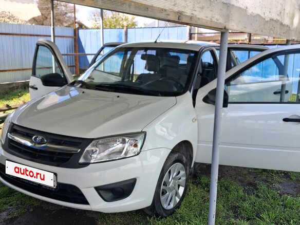 2017 Lada (ВАЗ) Granta I, белый, 580000 рублей