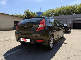 2011 Hyundai Solaris I, чёрный, 890000 рублей, вид 5