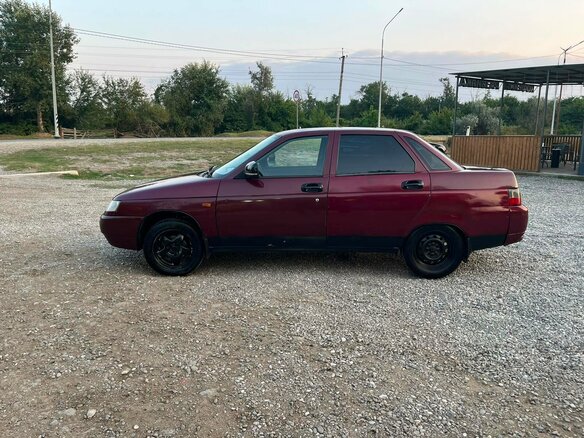 2005 Lada (ВАЗ) 2110, красный - вид 3