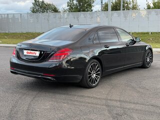 2017 Mercedes-Benz Maybach S-Класс 450 I (X222) Рестайлинг, чёрный, 3350000 рублей, вид 5