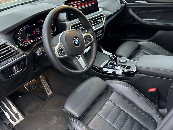 2022 BMW X3 30i xDrive III (G01) Рестайлинг, серебристый, 3200000 рублей - вид 7