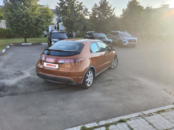 2008 Honda Civic VIII, оранжевый - вид 4