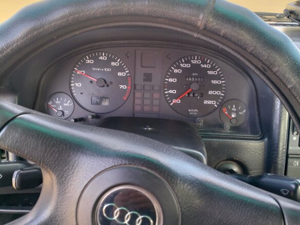 1992 Audi 80 V (B4), чёрный, 225000 рублей - вид 5