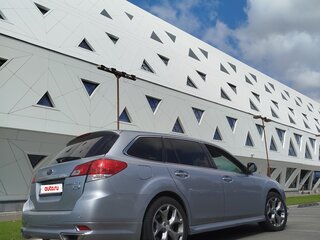 2012 Subaru Legacy V, серый, 977000 рублей, вид 4