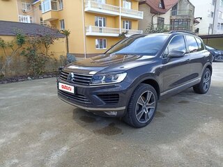 2012 Volkswagen Touareg II, чёрный, 2700000 рублей, вид 1