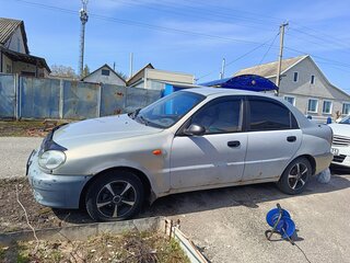 2006 Chevrolet Lanos I, серебристый, 180000 рублей, вид 5