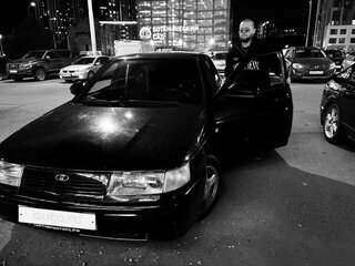 2006 Lada (ВАЗ) 2112, чёрный, 260000 рублей, вид 1
